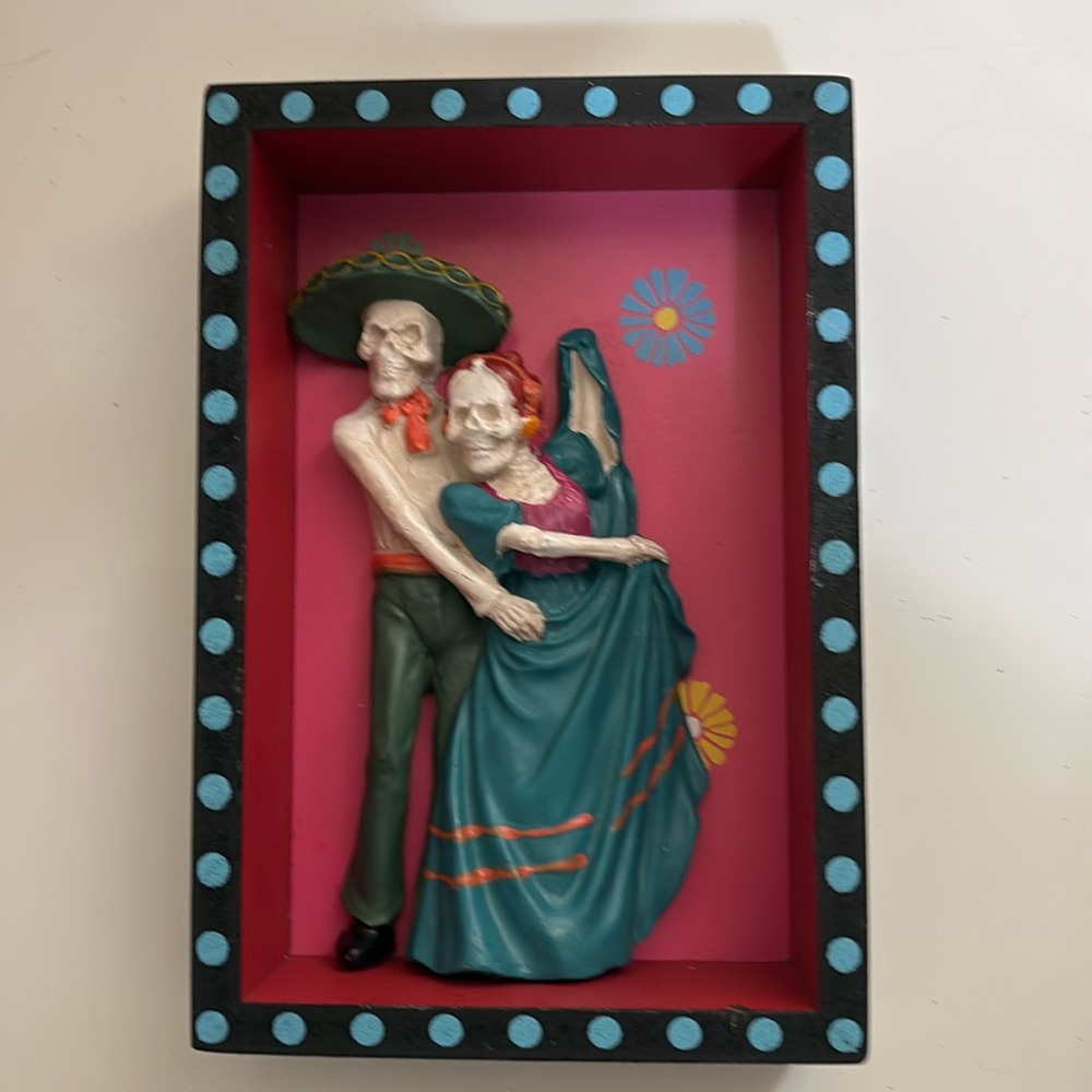 Halloween Ashland Dia de Los muertos wall plaque new